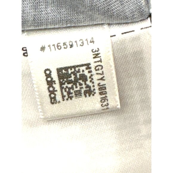 Adidas Originals Trefoil Crop Tank Floral Graphic Black White Large Athleisure - Picture 12 of 13